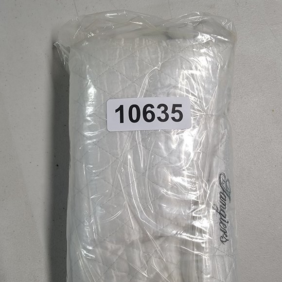 Vintage Tangiers Ivory Satin Shiny Quilted Puffer Unique Street Cropped Sweater - Picture 16 of 16